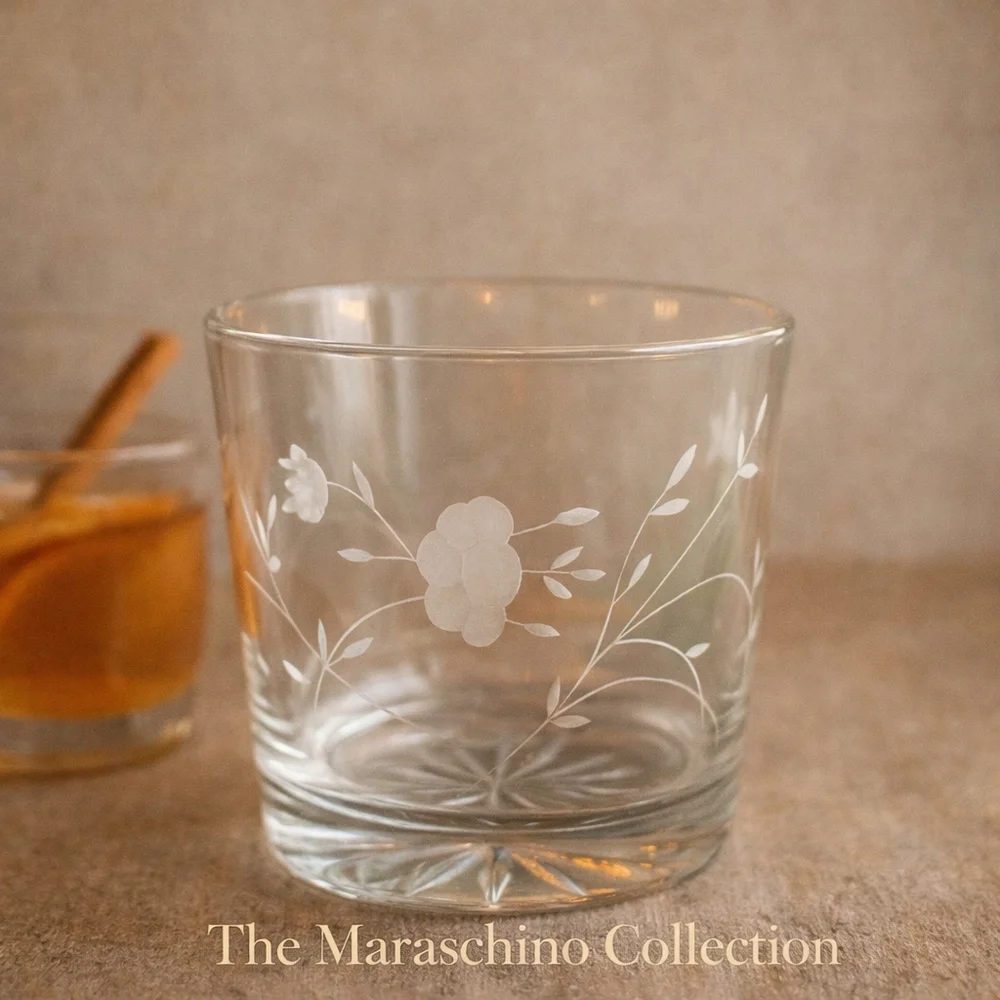 Princess House Heritage Crystal Ice Bucket | Vintage Holiday Barware